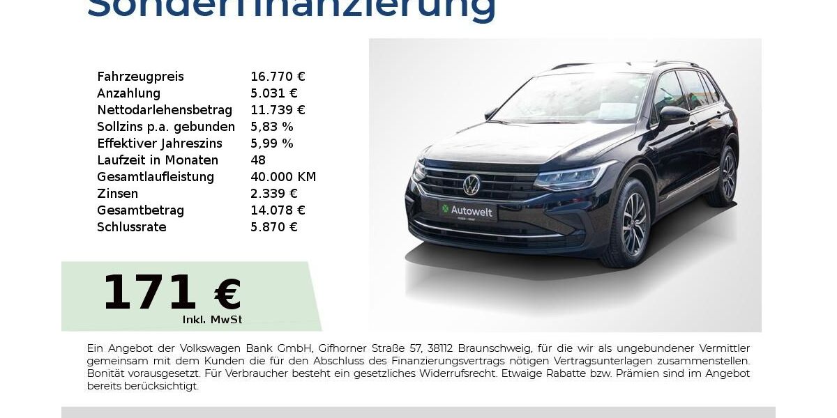 VW Tiguan 159.150 km 16.770 &euro; Nürnberg 90431