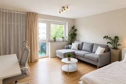 Wohnung Nürnberg Kleinweidenmühle - 1 Zimmer, 38 m&sup2;, 450&euro; | Angebot:26748244