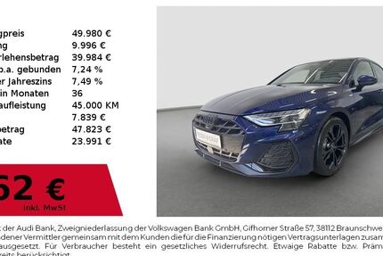 Audi A3 4.900 km 49.980 &euro; Fürth 90763
