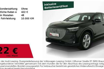 Audi Q4 e-tron 34.200 km 26.880 &euro; Nürnberg 90441
