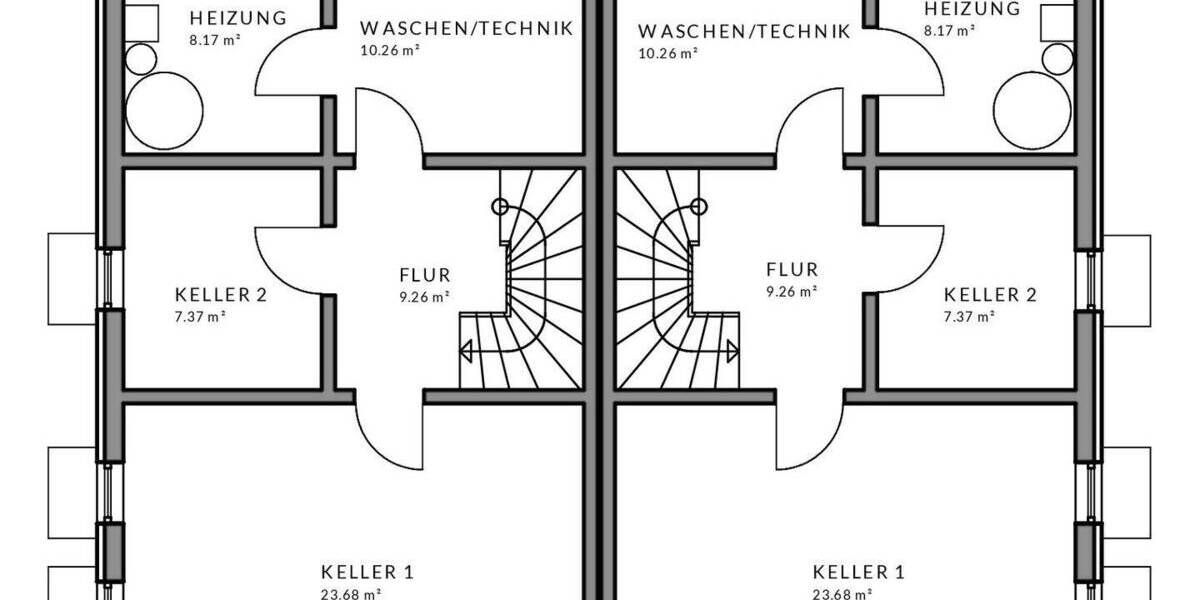 NEUBAU - Doppelhaushälfte mit 256m