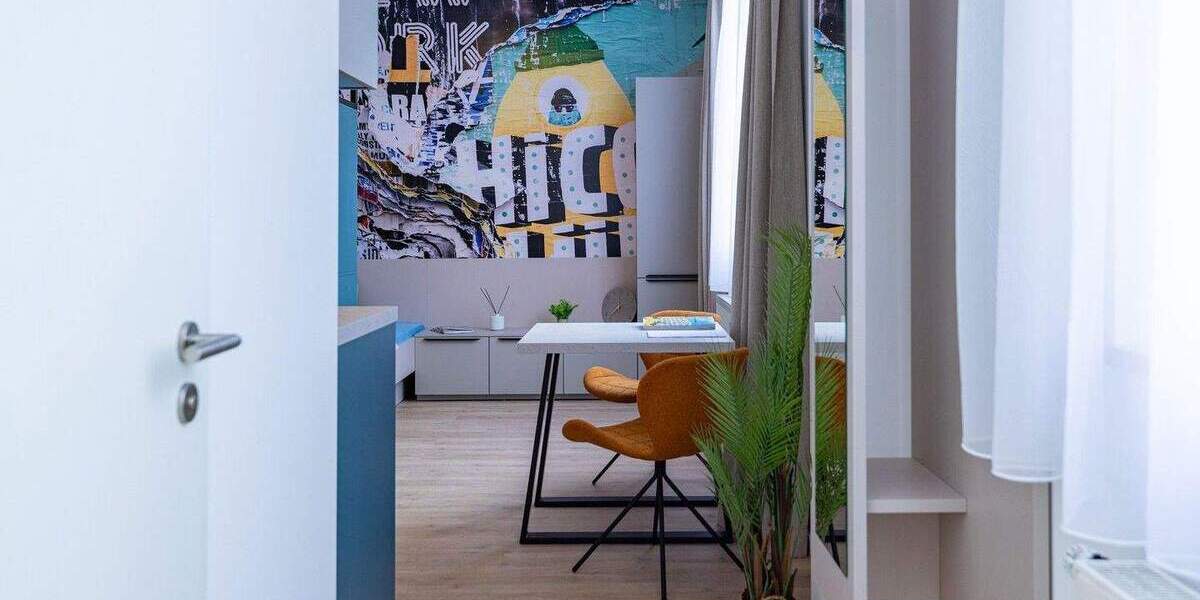 Etagenwohnung Nürnberg Tafelhof - 2 Zimmer, 44 m&sup2;, 976&euro; | Angebot:26503024