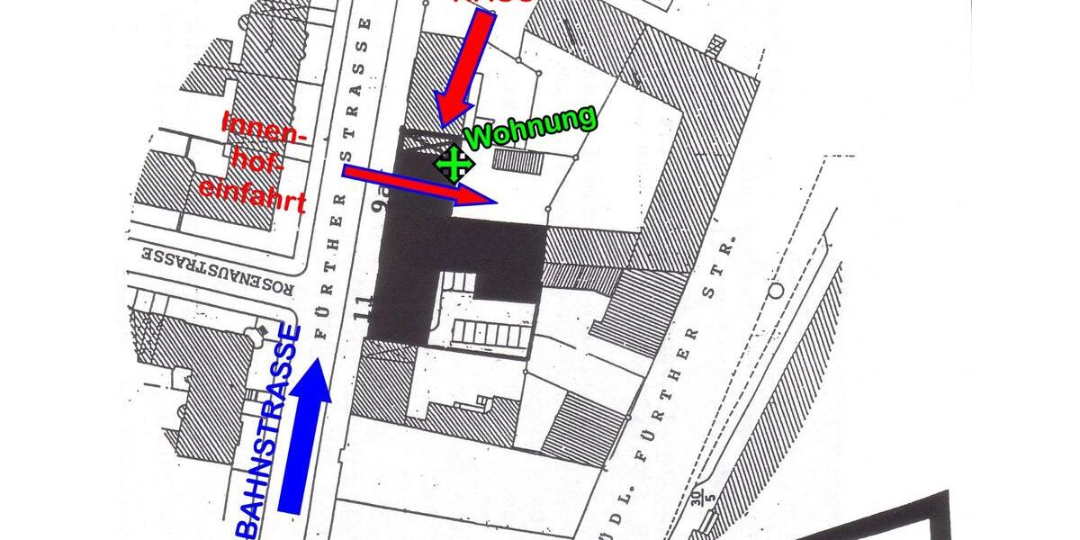 Etagenwohnung Nürnberg Eberhardshof - 1 Zimmer, 33 m&sup2;, 145.000&euro; | Angebot:26463043