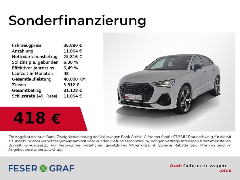Audi Q3 65.500 km 35.480 € Nürnberg 90411