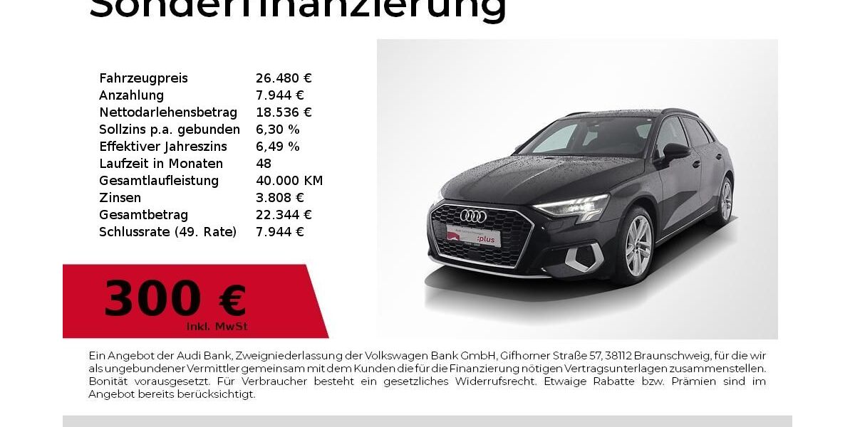 Audi A3 83.900 km 25.440 &euro; Nürnberg 90411