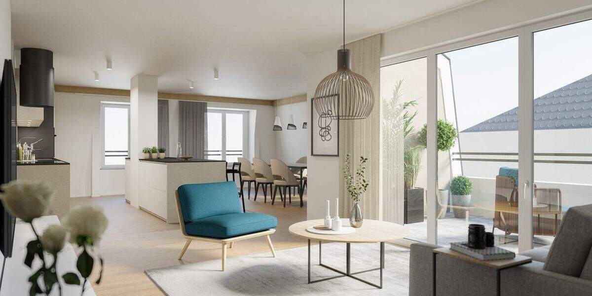 Etagenwohnung Nürnberg St Leonhard - 4 Zimmer, 130 m&sup2;, 774.750&euro; | Angebot:26628757