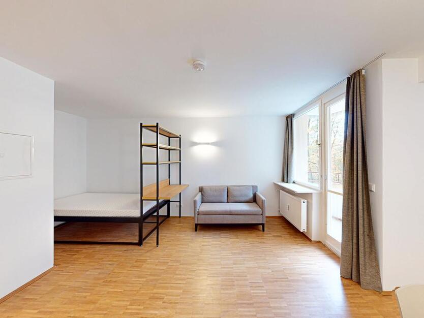 Apartment mit durchdachter Möblierung zimmer