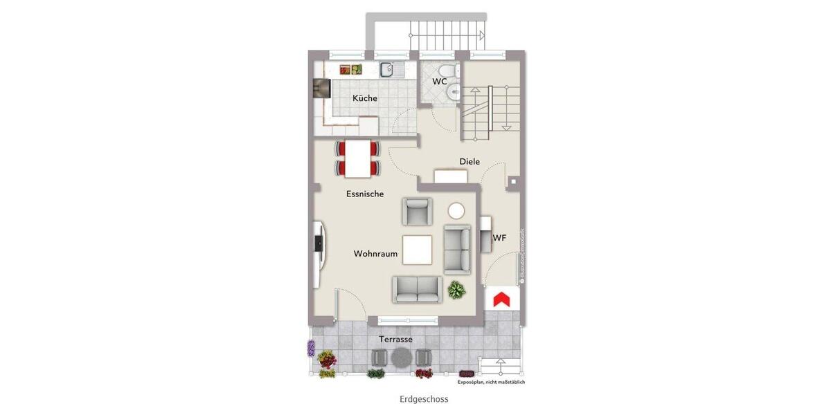 Reihenhaus Hersbruck - 5 Zimmer, 130 m&sup2;, 2.000&euro; | Angebot:27614381