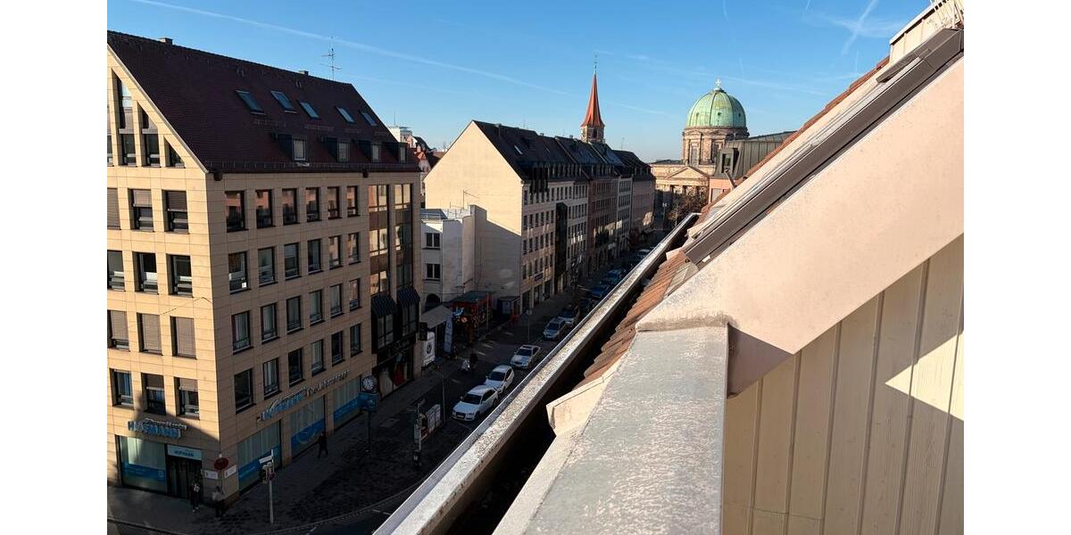 Dachgeschoßwohnung Nürnberg Altstadt, St. Lorenz - 1 Zimmer, 35 m&sup2;, 780&euro; | Angebot:25742538