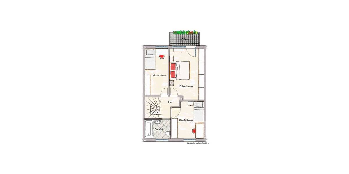 Reihenmittelhaus Erlangen Eltersdorf - 4 Zimmer, 92 m&sup2;, 380.000&euro; | Angebot:26684163