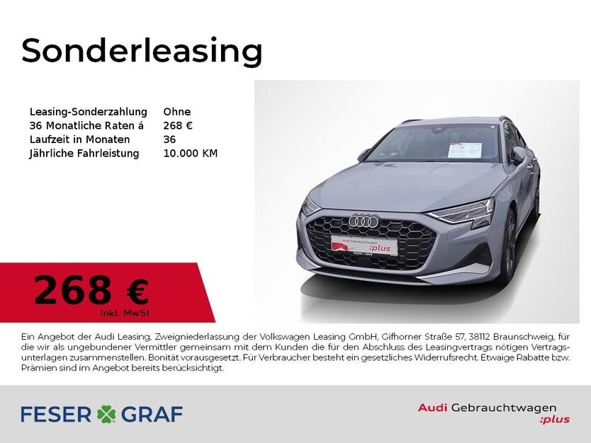 Audi A3 26.969 km 34.980 € Lauf an der Pegnitz 91207
