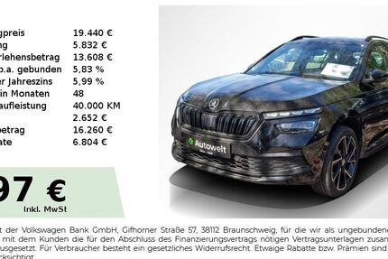 Skoda Kamiq 101.750 km 19.220 &euro; Nürnberg 90431