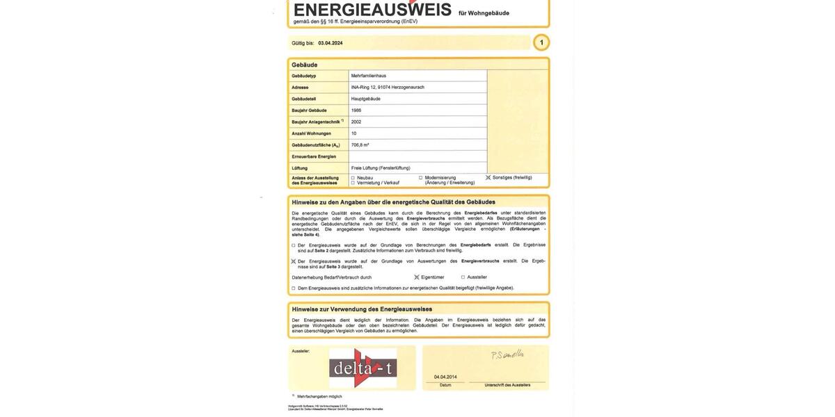 Etagenwohnung Herzogenaurach - 3 Zimmer, 55 m&sup2;, 200.000&euro; | Angebot:27548528