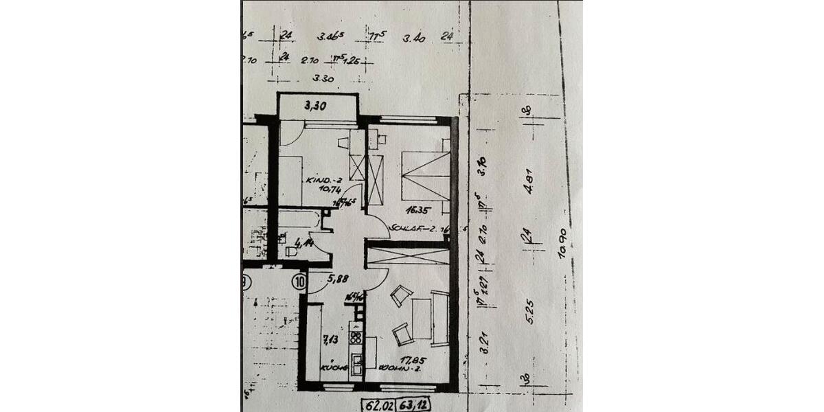 Etagenwohnung Nürnberg Gleißhammer - 3 Zimmer, 64 m&sup2;, 225.000&euro; | Angebot:27179590