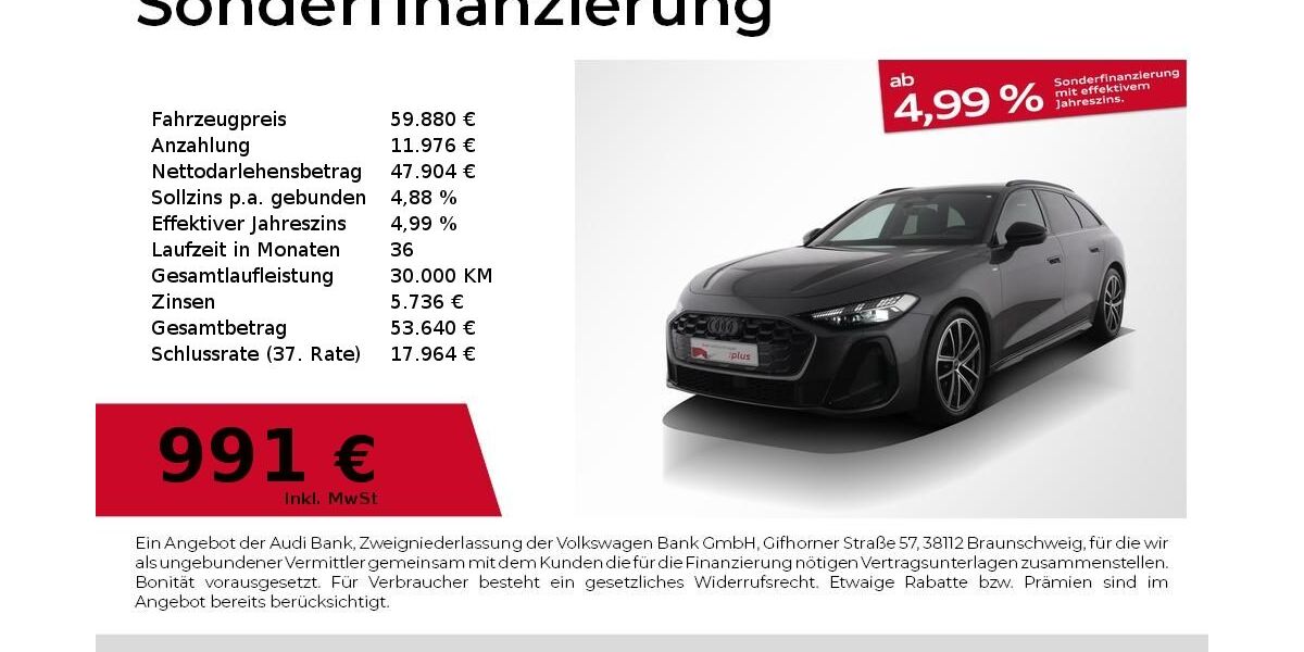 Audi A5 14.318 km 54.880 &euro; Nürnberg 90441