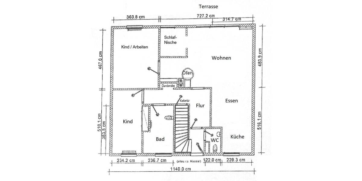 Einfamilienhaus Nürnberg Moorenbrunn - 5 Zimmer, 182 m&sup2;, 529.000&euro; | Angebot:26843668