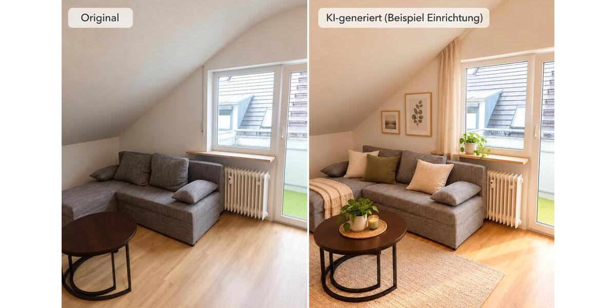 Dachgeschoßwohnung Erlangen Alterlangen - 2 Zimmer, 43 m&sup2;, 890&euro; | Angebot:27612332