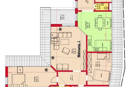 Wohnung Allersberg Eismannsdorf - 4 Zimmer, 167 m&sup2;, 1.450&euro; | Angebot:26454271