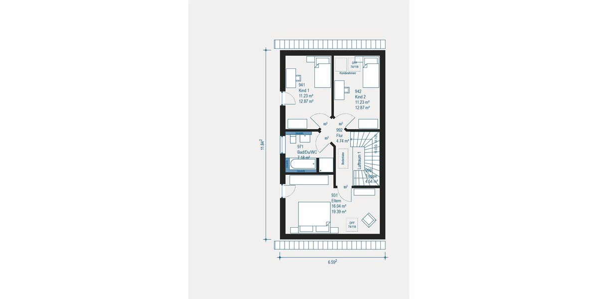 Individuelle, schlüsselfertige Doppelhaushälfte in Kleinsendelbach - Flexibel geplant, nachhaltig gebaut - Doppelhaushälfte Kleinsendelbach Steinbach | Angebot:27479267