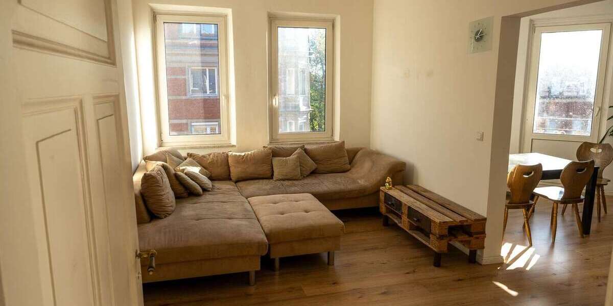 Etagenwohnung Nürnberg Sankt Leonhard - 4.5 Zimmer, 96 m&sup2;, 1.250&euro; | Angebot:26460530