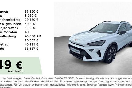 Cupra Formentor 25.900 km 36.950 &euro; Schwabach 91126