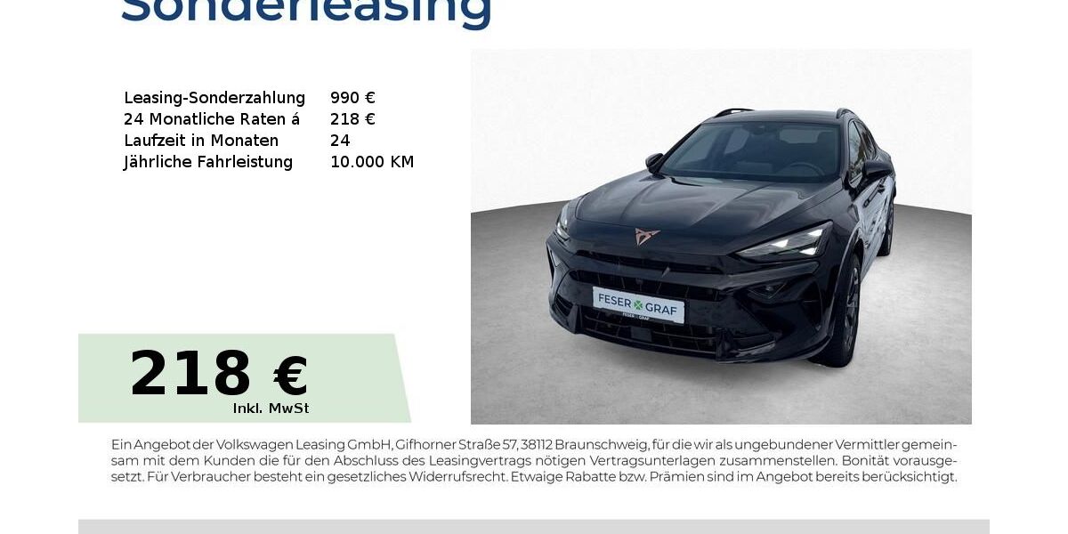 Cupra Formentor 28.400 km 32.480 &euro; Roth 91154