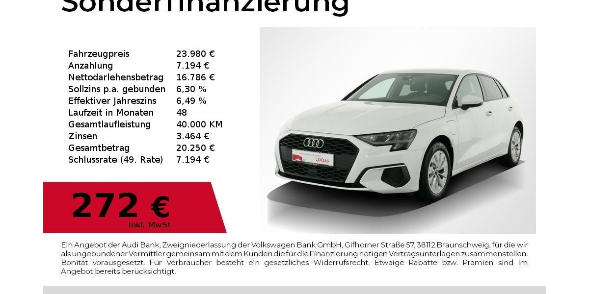 Audi A3 85.900 km 23.980 &euro; Nürnberg 90411