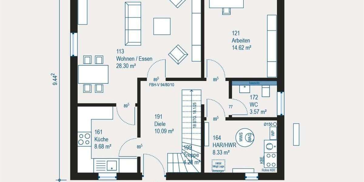 Individuell gestaltbares Einfamilienhaus mit viel Platz und großem Grundstück - Einfamilienhaus Leinburg | Angebot:27531842