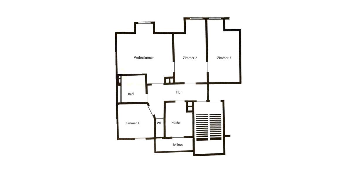 Maisonettenwohnung Nürnberg Eberhardshof - 4 Zimmer, 90 m&sup2;, 1.000&euro; | Angebot:26623537