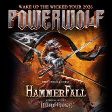 POWERWOLF - Wake Up The Wicked Tour 2026 01.03.2026 PSD Bank Nürnberg ARENA