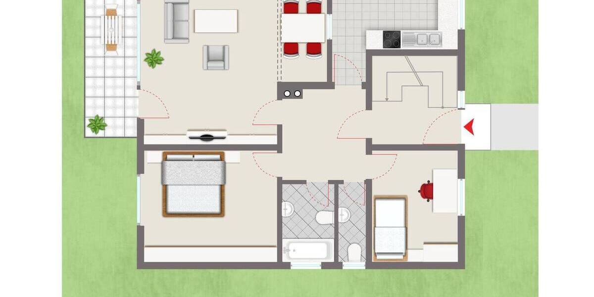 Doppelhaushälfte Neunkirchen - 5 Zimmer, 159 m&sup2;, 567.000&euro; | Angebot:25692191