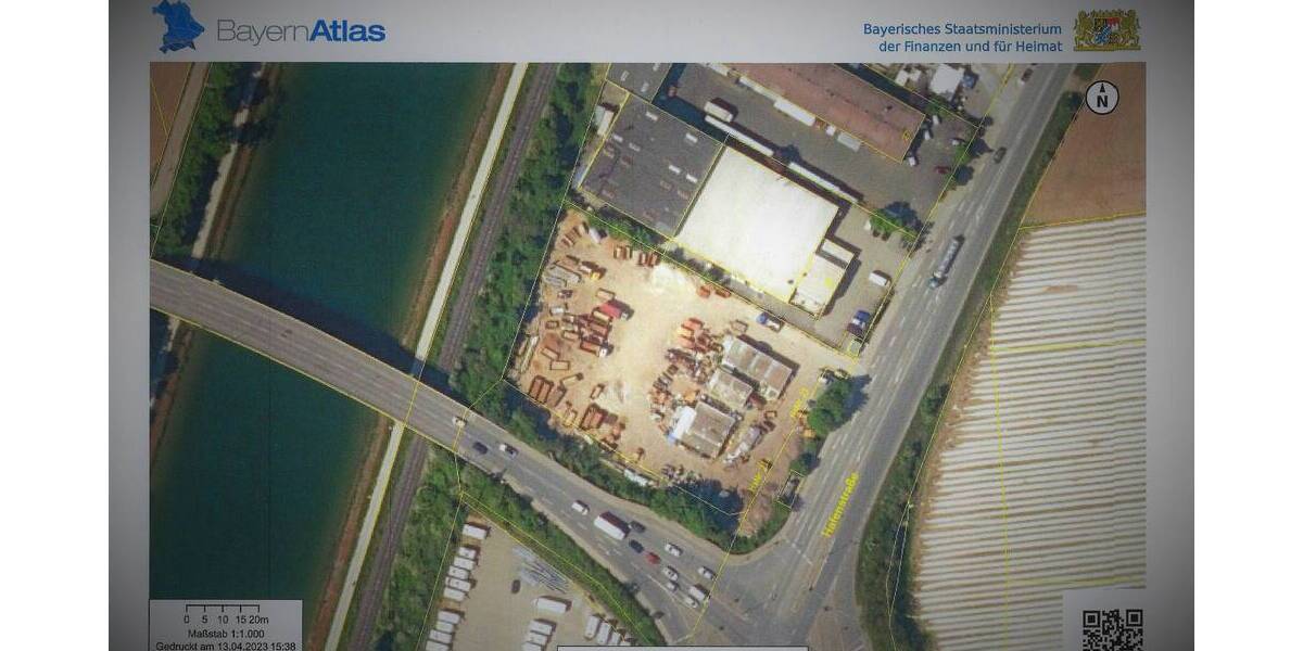 gewerbliches Grundstück - verkehrsgünstig gelegen im Hafen von Fürth zimmer