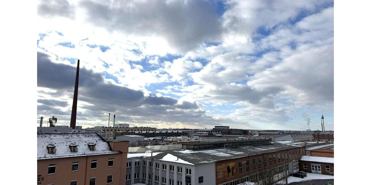 HEGERICH: Wohnen über den Dächern Nürnbergs - Möblierte 3-Zimmer-Wohnung 3 zimmer