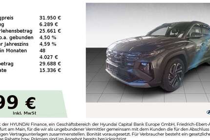Hyundai TUCSON 14.329 km 31.950 &euro; Fürth 90763