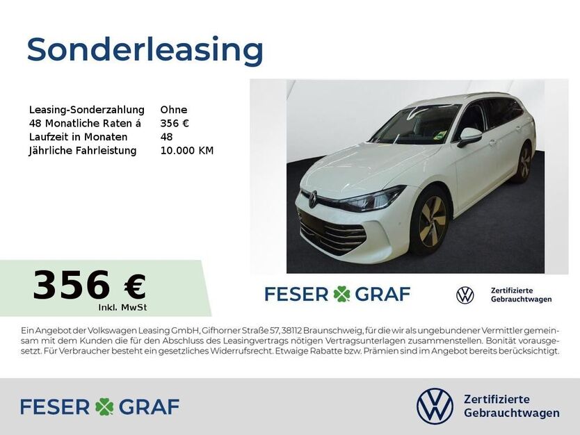 VW Passat Variant 21.470 km 34.880 € Nürnberg 90411