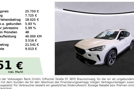 Cupra Formentor 44.550 km 25.750 &euro; Nürnberg 90431