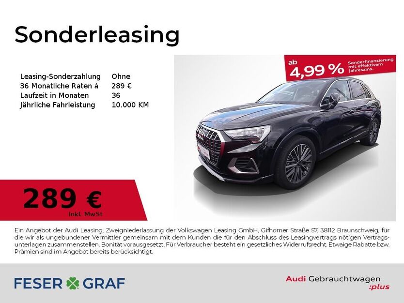 Audi Q3 6.241 km 38.980 € Fürth 90763