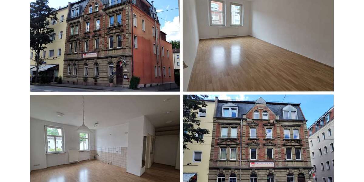 Etagenwohnung Nürnberg Sankt Peter - 3 Zimmer, 70 m&sup2;, 700&euro; | Angebot:26924274