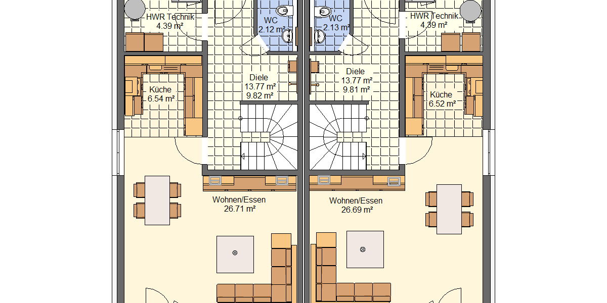 Doppelhaushälfte Feucht - 5 Zimmer, 106 m&sup2;, 593.200&euro; | Angebot:26470823