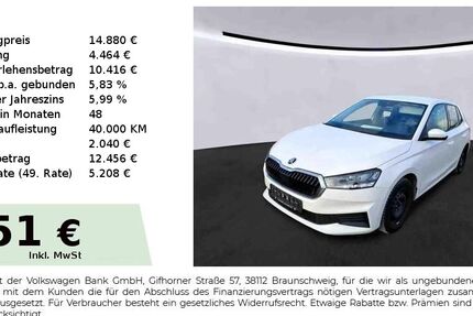 Skoda Fabia 64.450 km 14.880 &euro; Nürnberg 90431