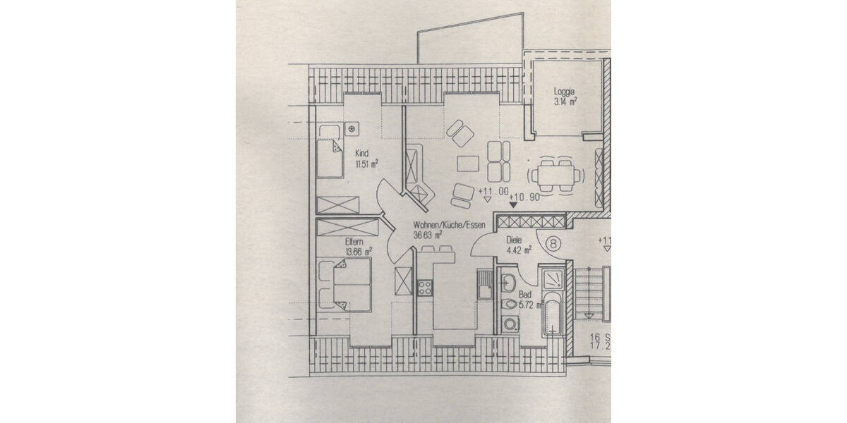 Etagenwohnung Nürnberg Steinbühl - 3 Zimmer, 72 m&sup2;, 210.000&euro; | Angebot:25728523