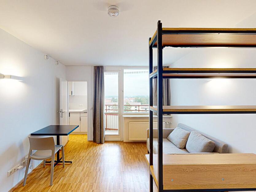Exklusive und moderne 1-Zimmer-Wohnung zimmer