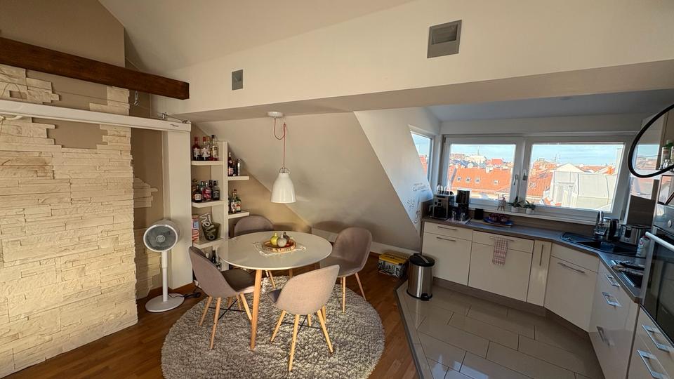 Dachgeschoßwohnung Nürnberg Rabus - 3 Zimmer, 76 m&sup2;, 290.000&euro; | Angebot:25752841