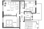 Hochparterre Fürth Südstadt - 2 Zimmer, 59 m&sup2;, 225.000&euro; | Angebot:26326289