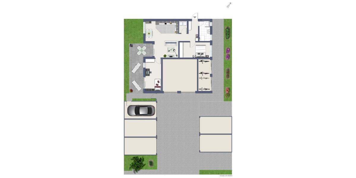 Neuwertige 3-Zimmer-Eigentumswohnung mit Einbauküche und Garage in Nürnberg 3 zimmer