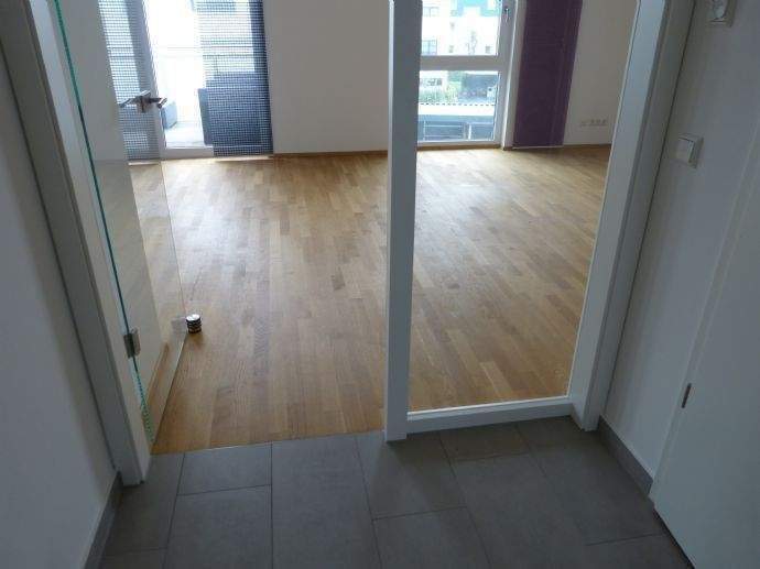 Hochwertig ausgestattete 2 Zimmer-Wohnung mit moderner Einbauküche, Parkettboden, sehr schönem Balkon, Duschbad, Aufzug + TG-Stellplatz 2 zimmer