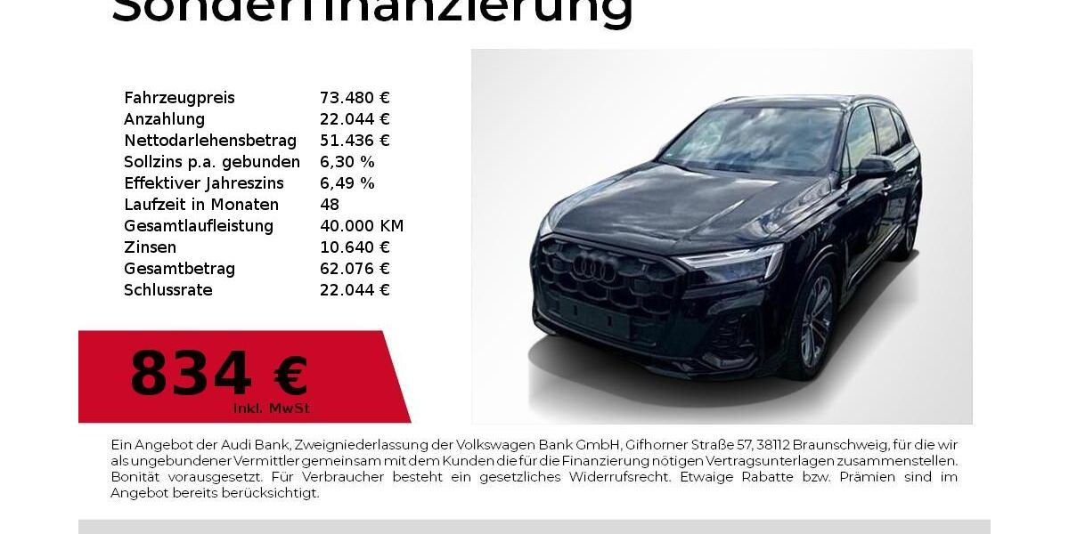 Audi Q7 24.400 km 71.880 &euro; Nürnberg 90411