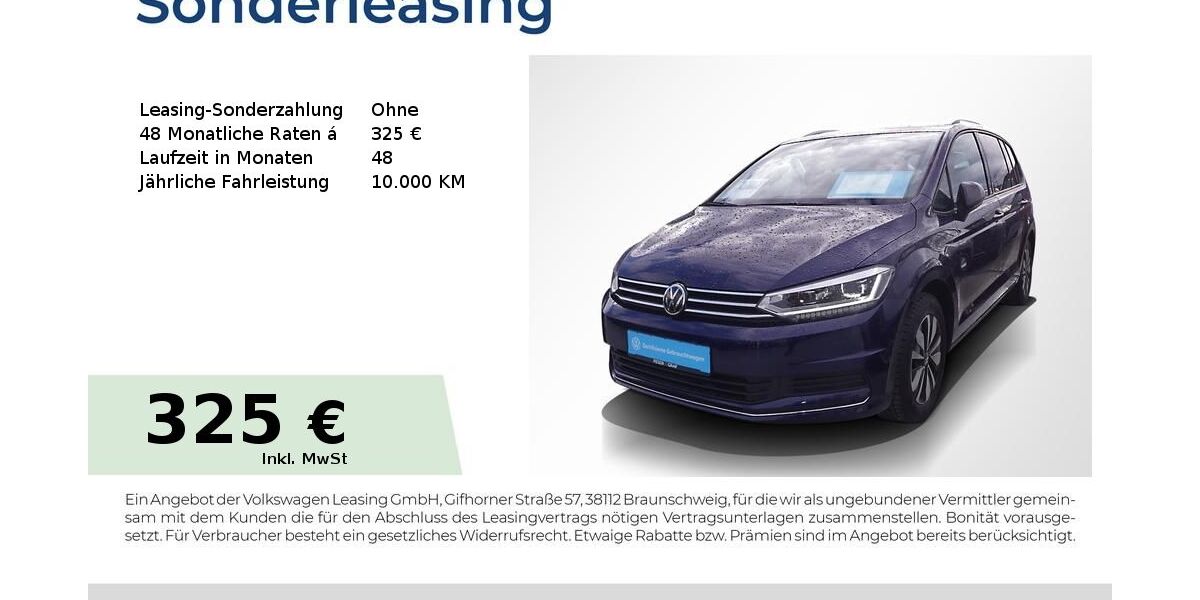 VW Touran 29.950 km 32.880 &euro; Erlangen 91058