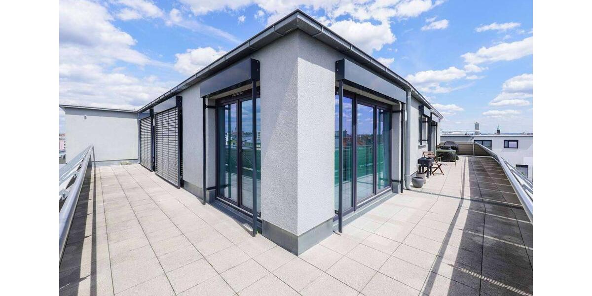 10 Min. ins Zentrum: Modernes Penthouse mit 65 m² Dachterrasse 4 zimmer