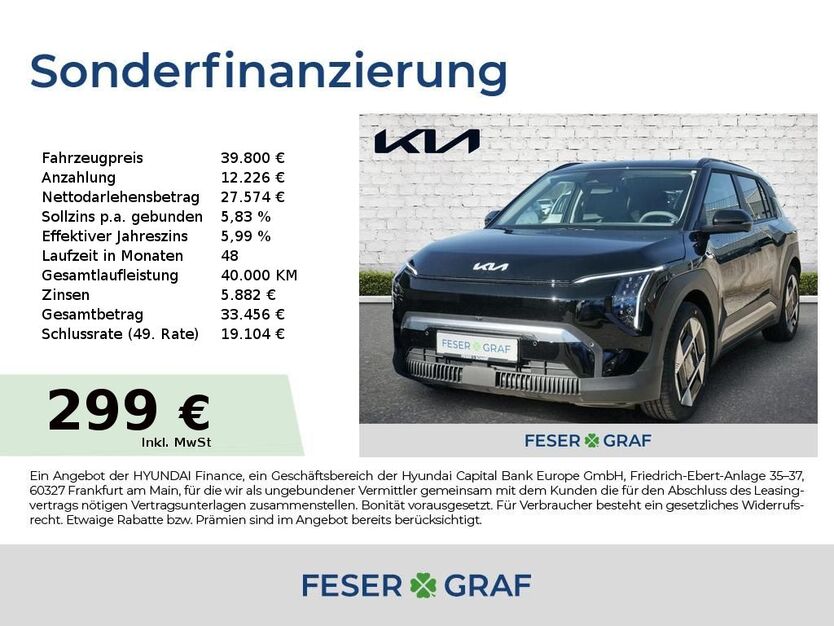 Kia EV3 4.500 km 39.800 € Nürnberg 90425